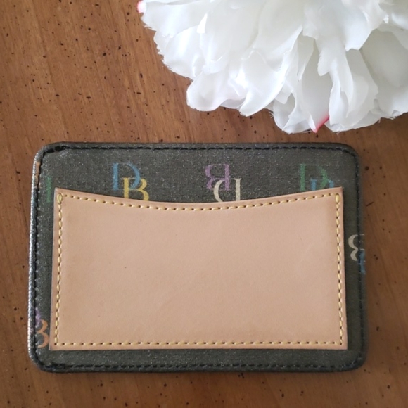 Dooney & Burke ID card pass Holder EUC - Picture 2 of 5